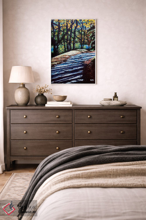 تابلو دکوراتیو به سوی نور اثر جری لی کرک - D1W