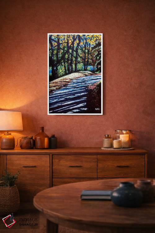 تابلو دکوراتیو به سوی نور اثر جری لی کرک - D3W