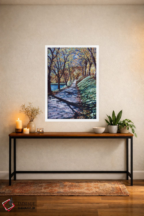 تابلو دکوراتیو روز آفتابی اثر جری لی کرک - D4W