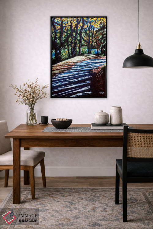 تابلو دکوراتیو به سوی نور اثر جری لی کرک - D6B