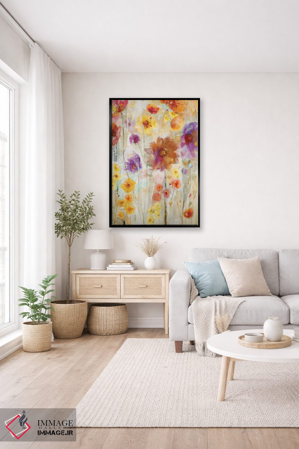 تابلو دکوراتیو درخشش اثر جیل مارتین - D6B