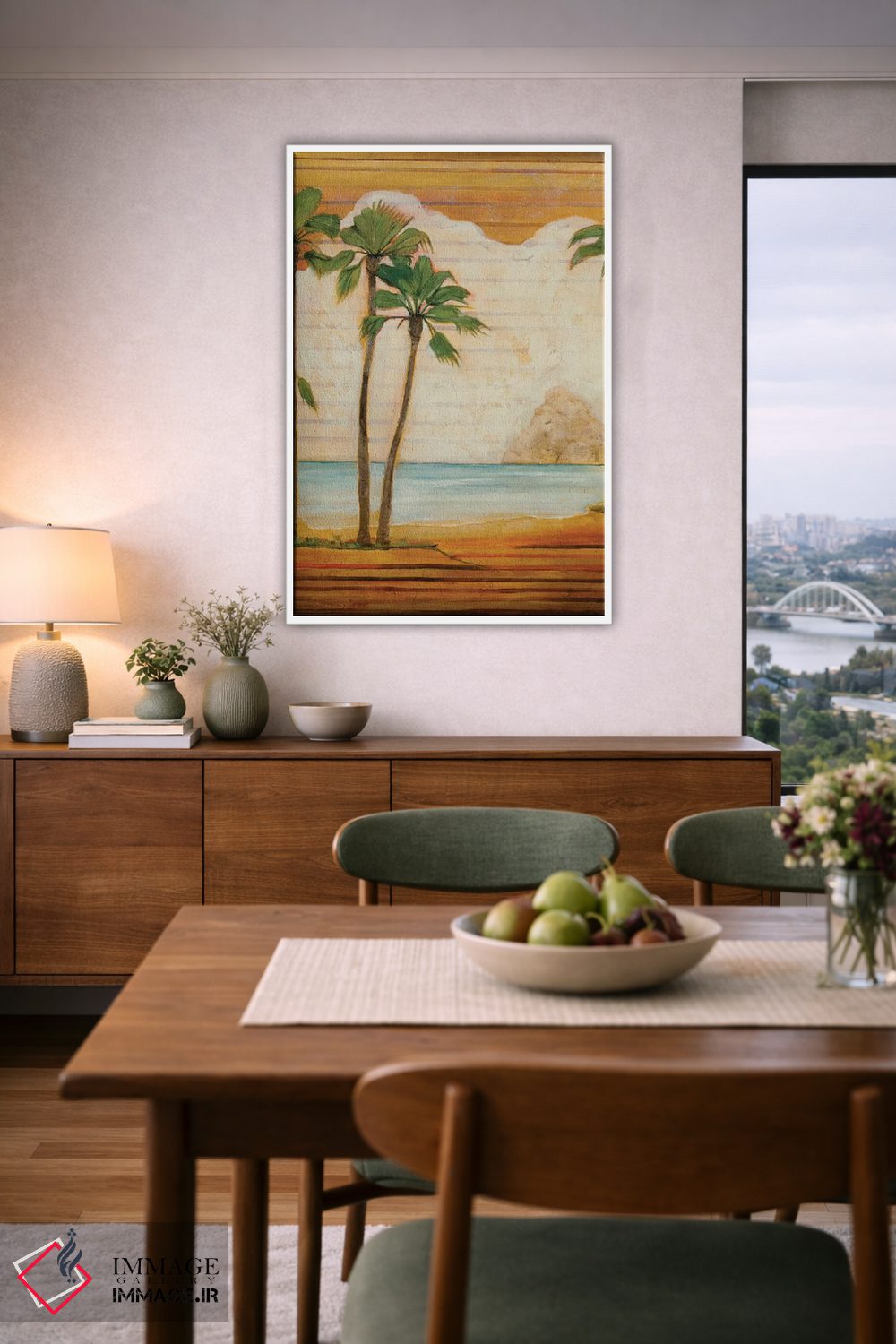 تابلو دکوراتیو به یاد تو اثر جیل مارتین - D6W