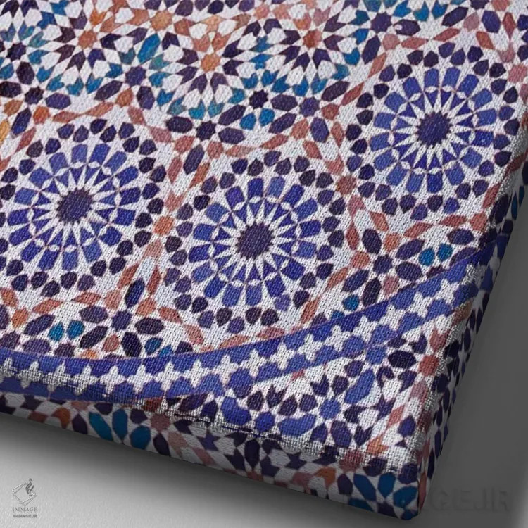 تابلو دکوراتیو Meknes, Morocco,زلیج، مکناس، مراکش اثر مریل ایماجز - نمای نزدیک بافت بوم