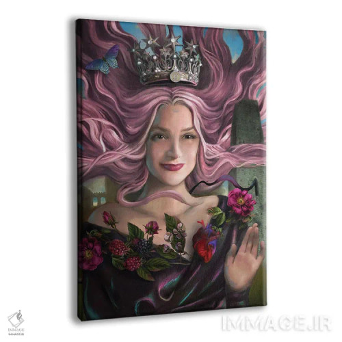 تابلو دکوراتیو برج اثر جولیانا لوومر - نمای پرسپکتیو محصول