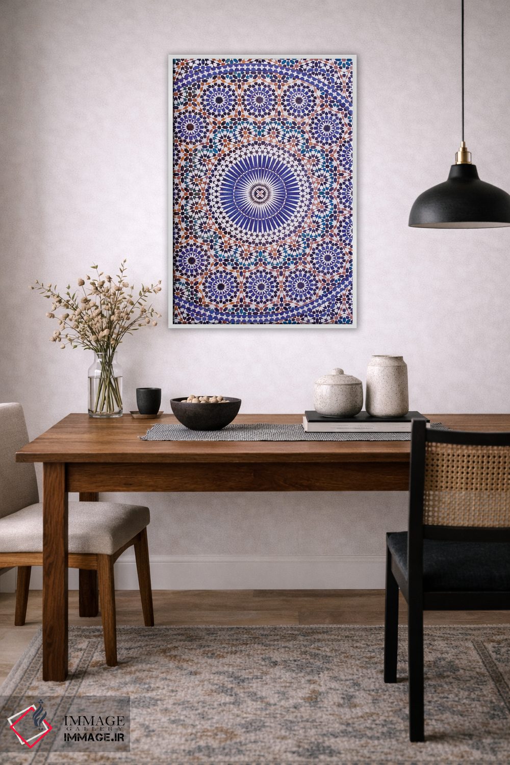 تابلو دکوراتیو Meknes, Morocco,زلیج، مکناس، مراکش اثر مریل ایماجز - D3W