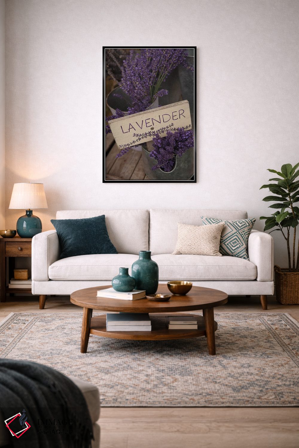 تابلو مدرن Sequim, Clallam County, Washington, USA,اسطوخودوس خشک برای فروش… اثر مریل ایماجز - D4B