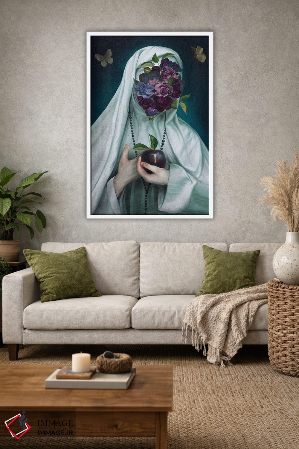 تابلو دکوراتیو راهبه بزرگ گایا اثر جولیانا لوومر - D1W