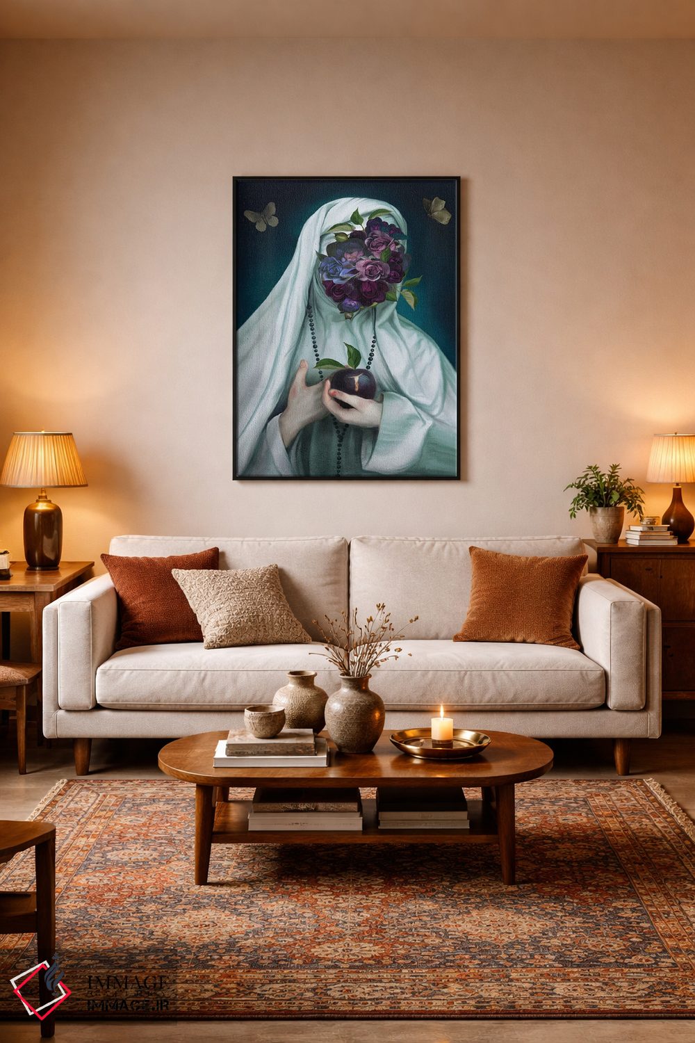 تابلو دکوراتیو راهبه بزرگ گایا اثر جولیانا لوومر - D3B