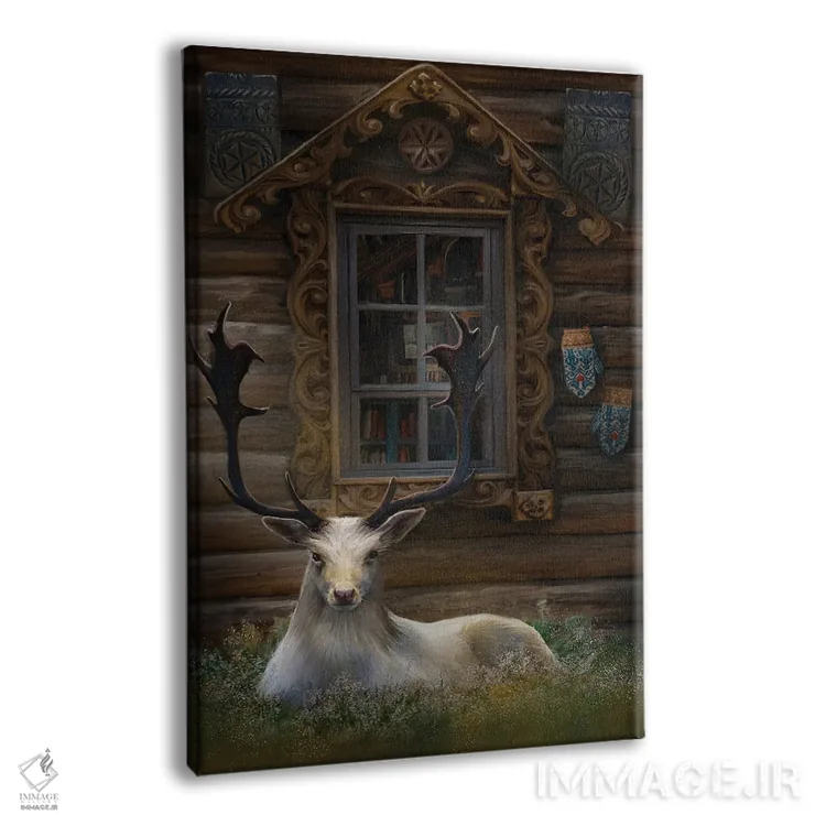 تابلو دکوراتیو خانه فریا اثر جولیانا لوومر - نمای پرسپکتیو محصول