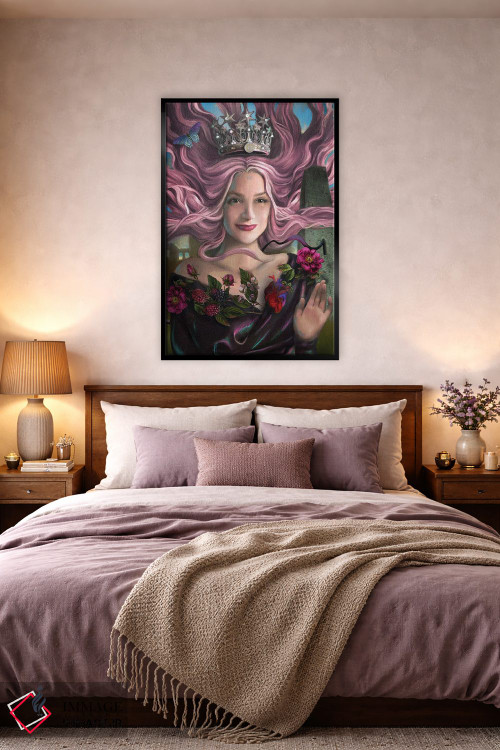 تابلو دکوراتیو برج اثر جولیانا لوومر - D4B