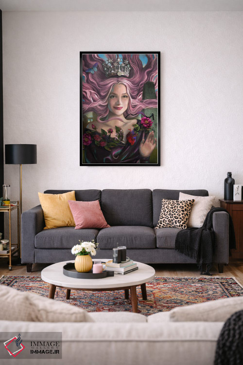 تابلو دکوراتیو برج اثر جولیانا لوومر - D3B