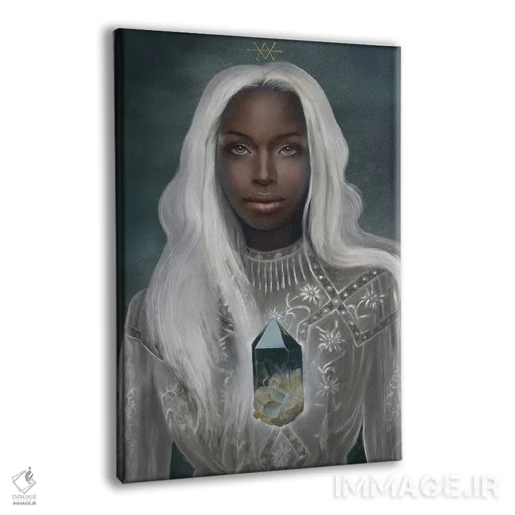 تابلو دکوراتیو آفرینش اثر جولیانا لوومر - نمای پرسپکتیو محصول