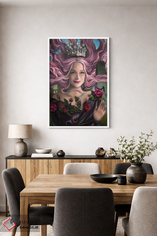 تابلو دکوراتیو برج اثر جولیانا لوومر - D2W