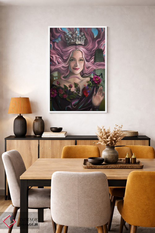 تابلو دکوراتیو برج اثر جولیانا لوومر - D5W