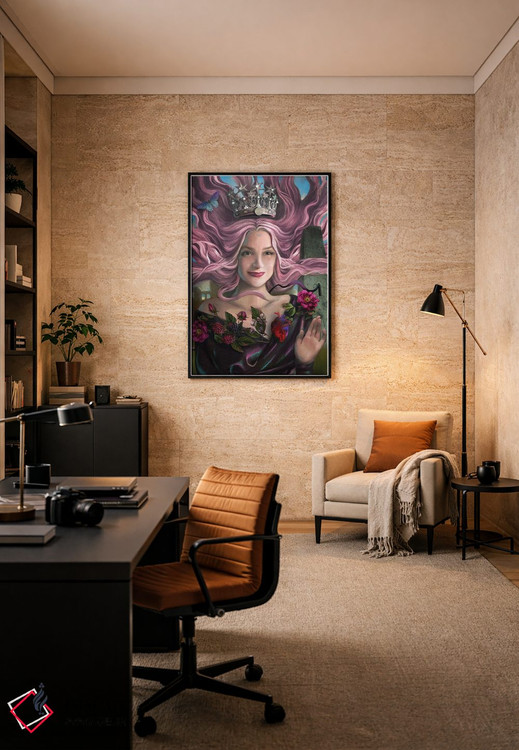 تابلو دکوراتیو برج اثر جولیانا لوومر - D6B