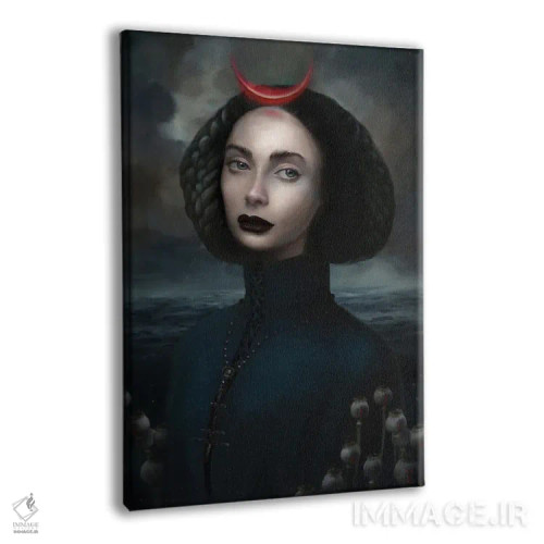 تابلو دکوراتیو اشک بار اثر جولیانا لوومر - نمای پرسپکتیو محصول