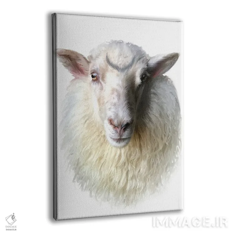 تابلو دکوراتیو ماه نمکی اثر جولیانا لوومر - نمای پرسپکتیو محصول