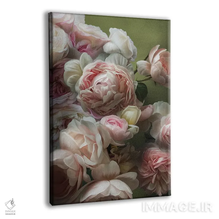 تابلو دکوراتیو سرخ شدگی اثر جولیانا لوومر - نمای پرسپکتیو محصول