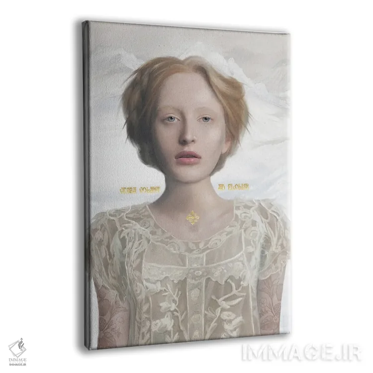 تابلو دکوراتیو قطب شمالی اثر جولیانا لوومر - نمای پرسپکتیو محصول