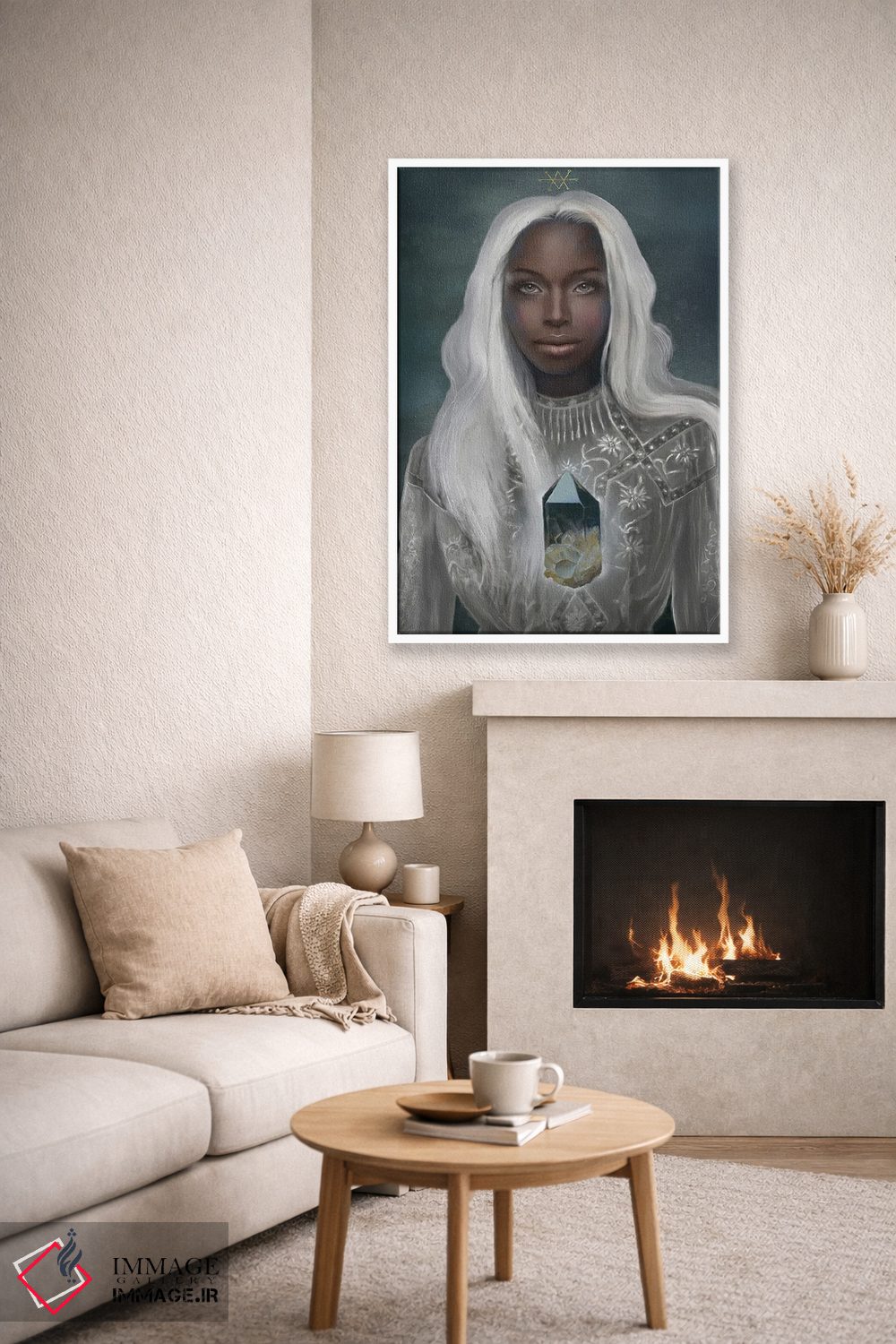 تابلو دکوراتیو آفرینش اثر جولیانا لوومر - D4W