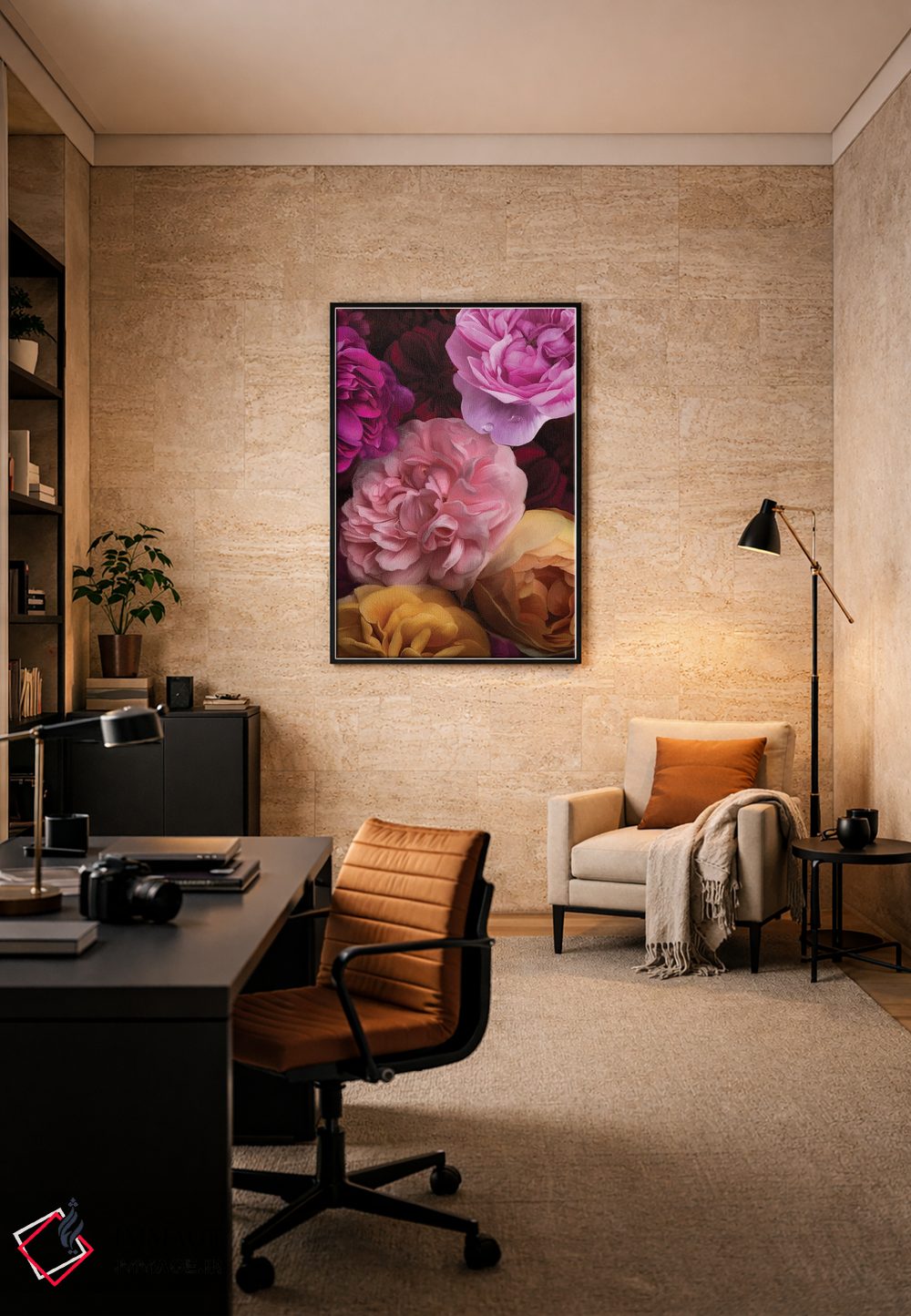 تابلو دکوراتیو جعبه آب نبات اثر جولیانا لوومر - D6B