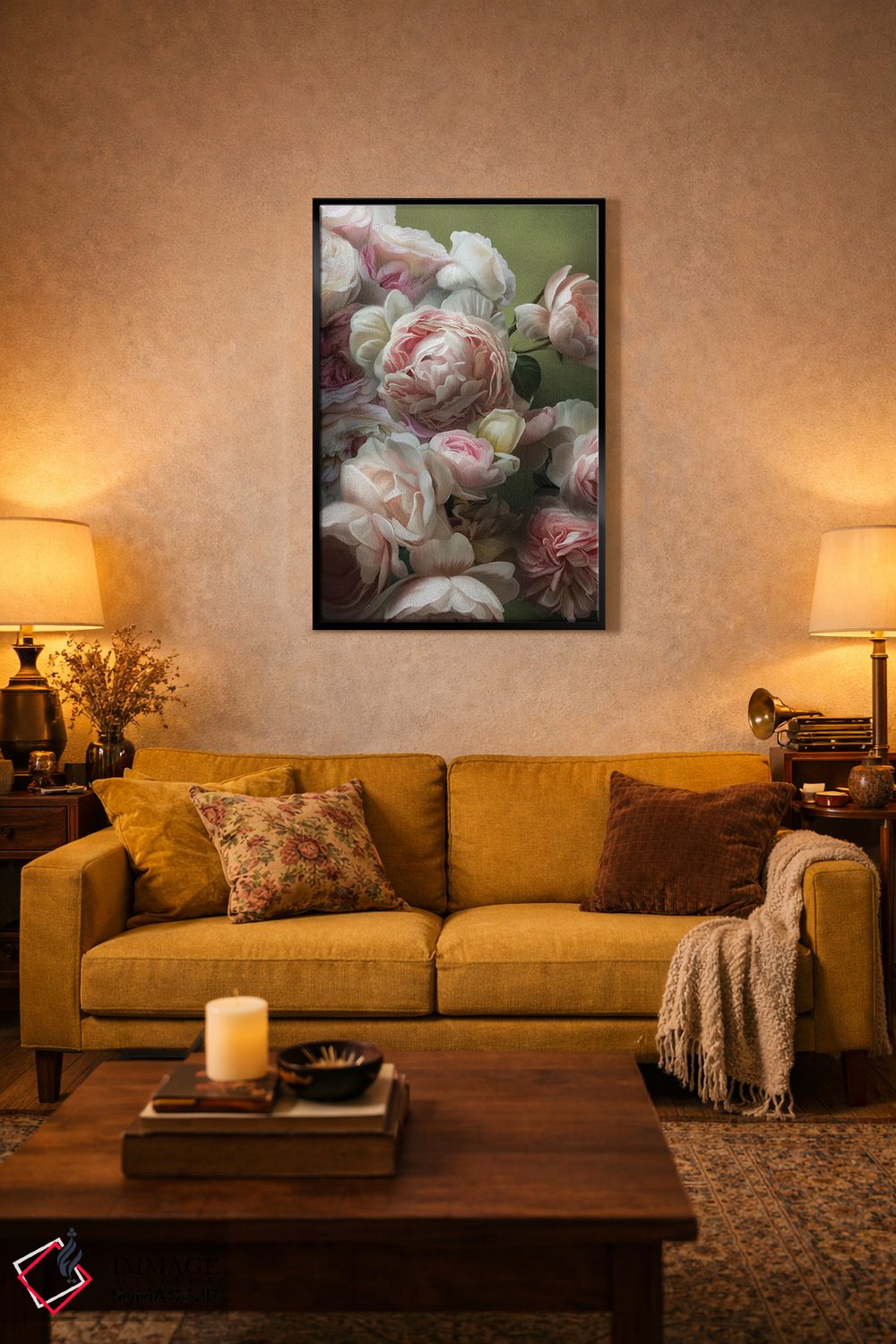 تابلو دکوراتیو سرخ شدگی اثر جولیانا لوومر - D4B