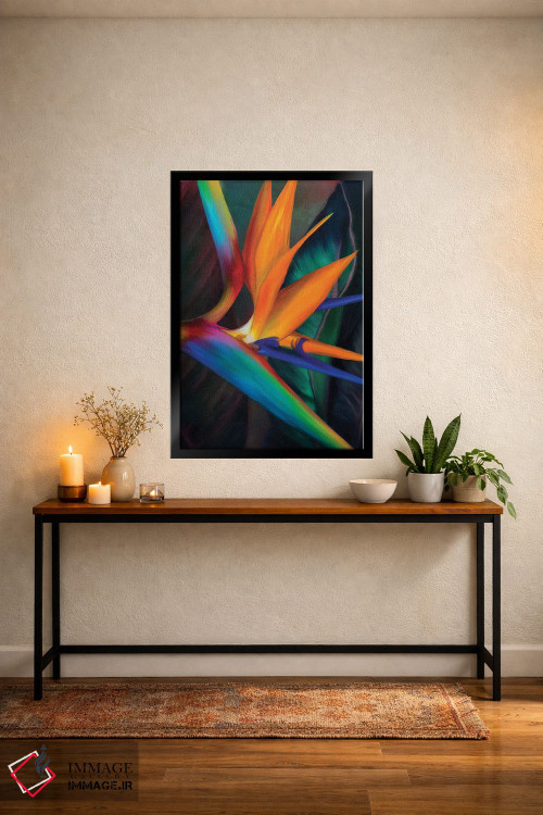 تابلو دکوراتیو پرندگان بهشت اثر جولیانا لوومر - D5B