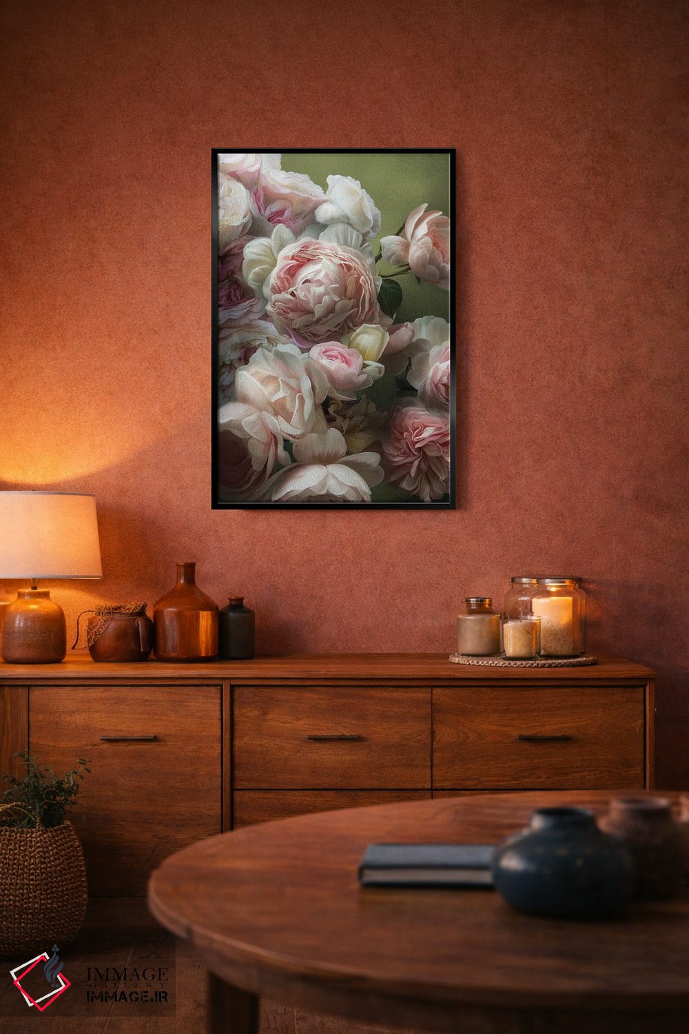 تابلو دکوراتیو سرخ شدگی اثر جولیانا لوومر - D5B