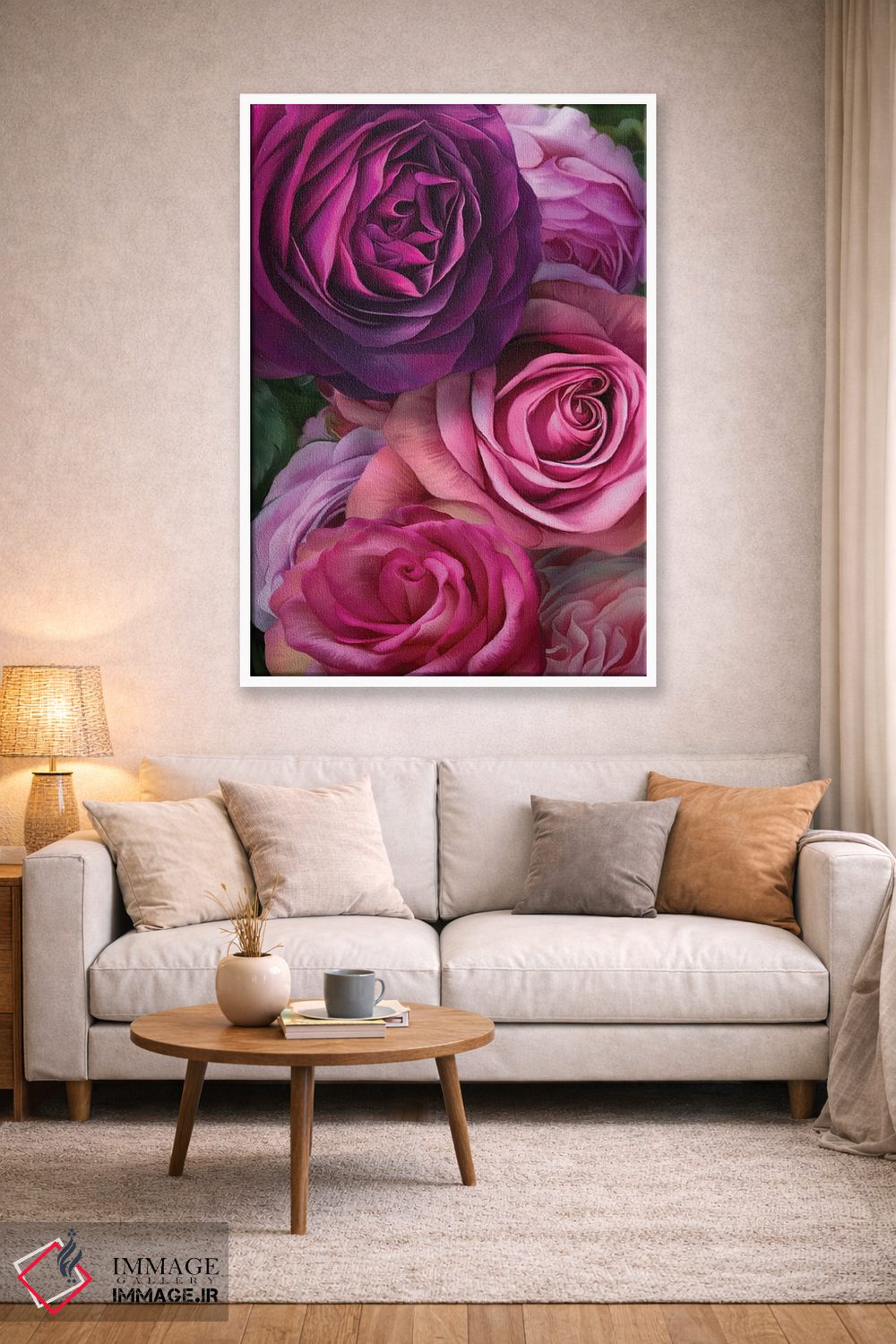 تابلو دکوراتیو عشق عمیق اثر جولیانا لوومر - D1W