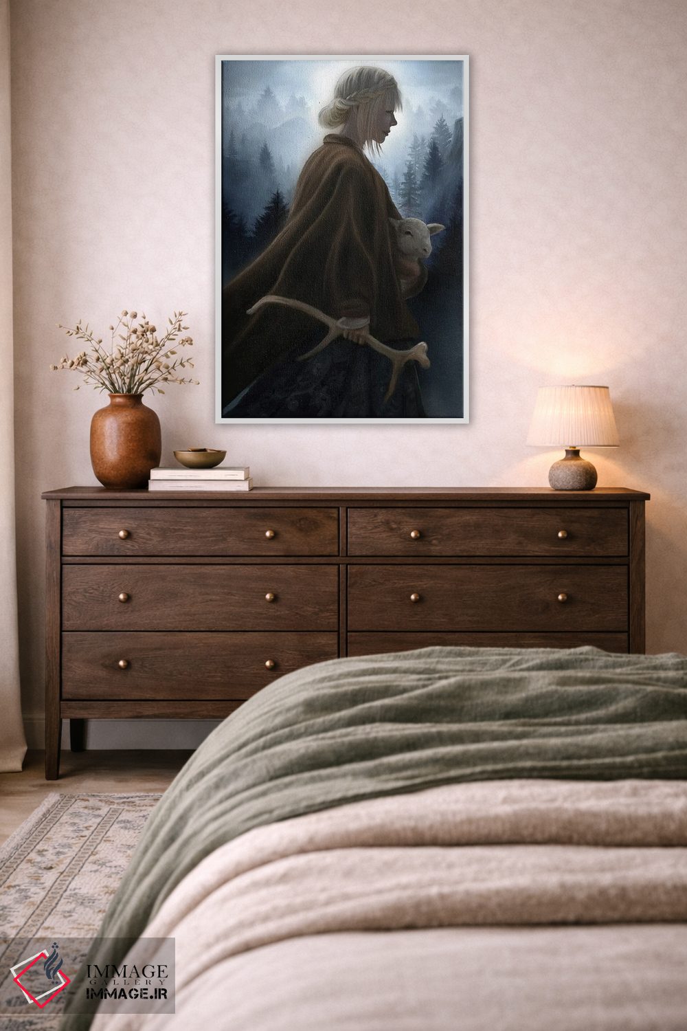 تابلو دکوراتیو اثر بی عنوان ۲۷ - D1W