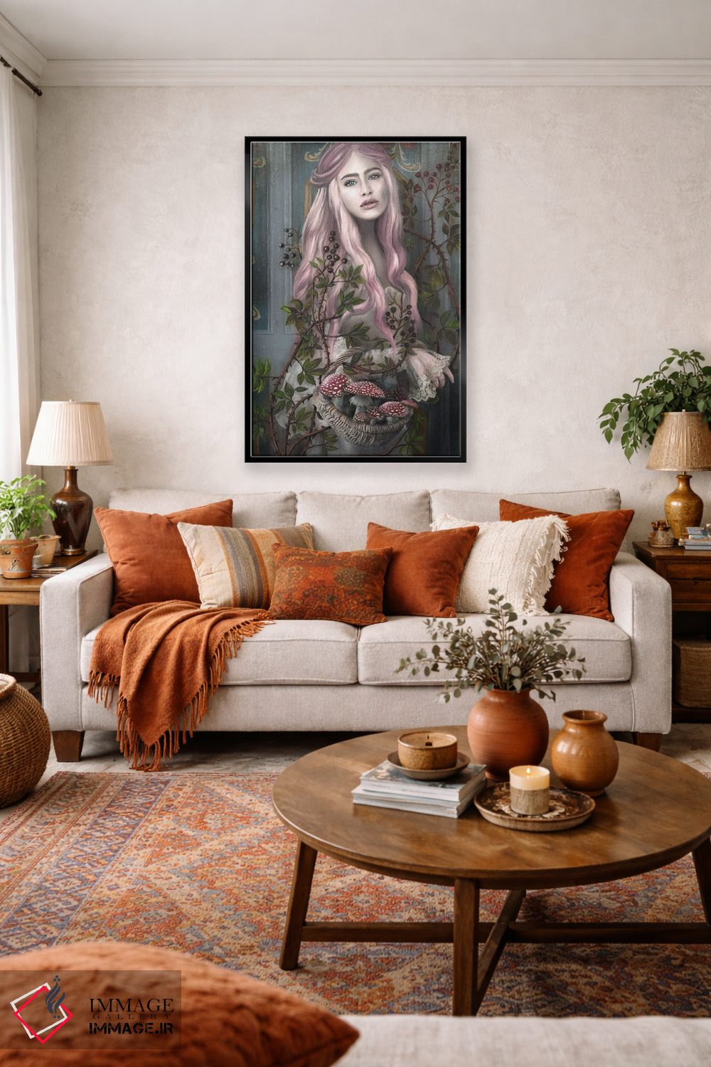 تابلو دکوراتیو سنت آمانیتا اثر جولیانا لوومر - D3B