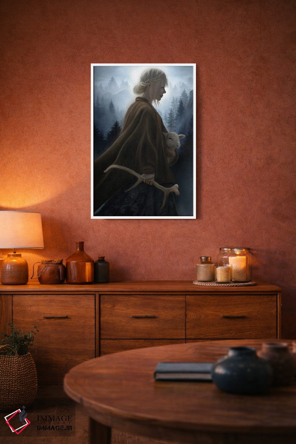 تابلو دکوراتیو اثر بی عنوان ۲۷ - D3W