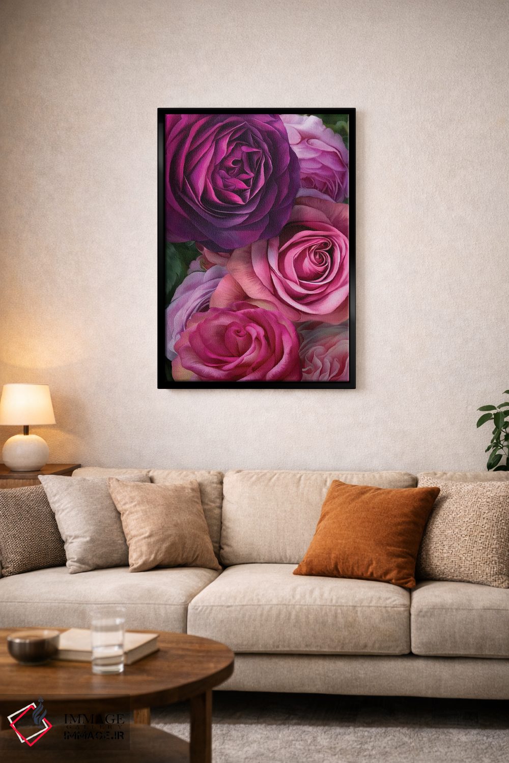 تابلو دکوراتیو عشق عمیق اثر جولیانا لوومر - D5B