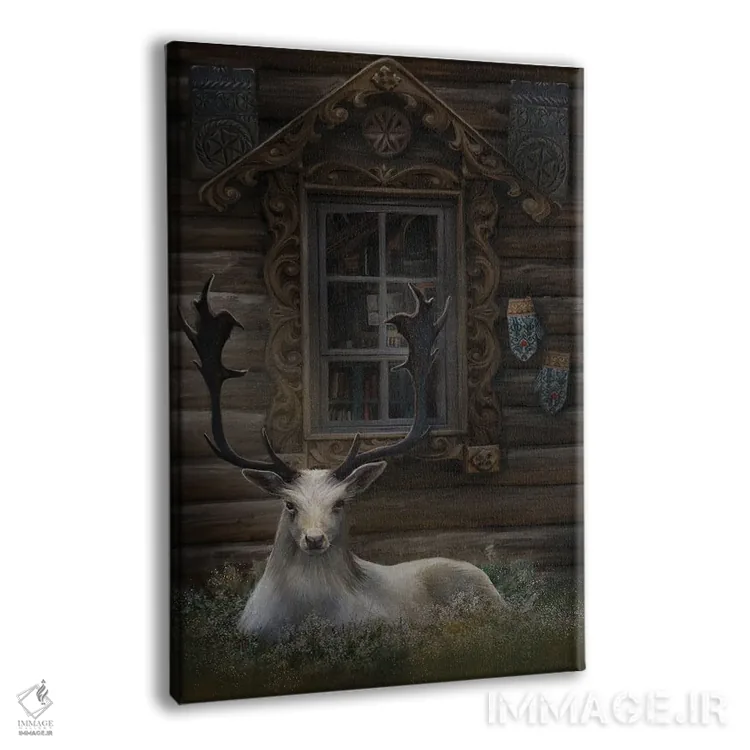 تابلو دکوراتیو خانه فریا اثر جولیانا لوومر - نمای پرسپکتیو محصول