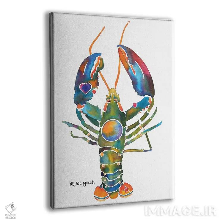 تابلو دکوراتیو خرچنگ مین اثر جو لینچ - نمای پرسپکتیو محصول