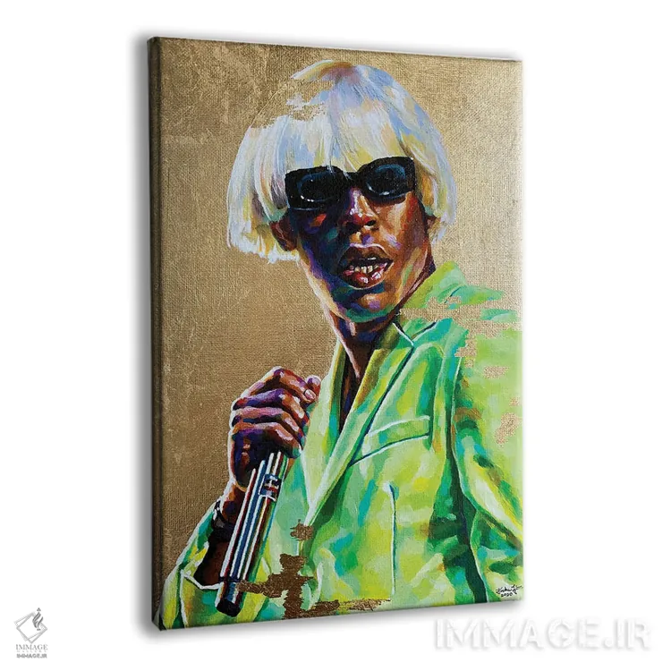 تابلو دکوراتیو The Creator,تایلر د کریتور اثر جکی لیو - نمای پرسپکتیو محصول