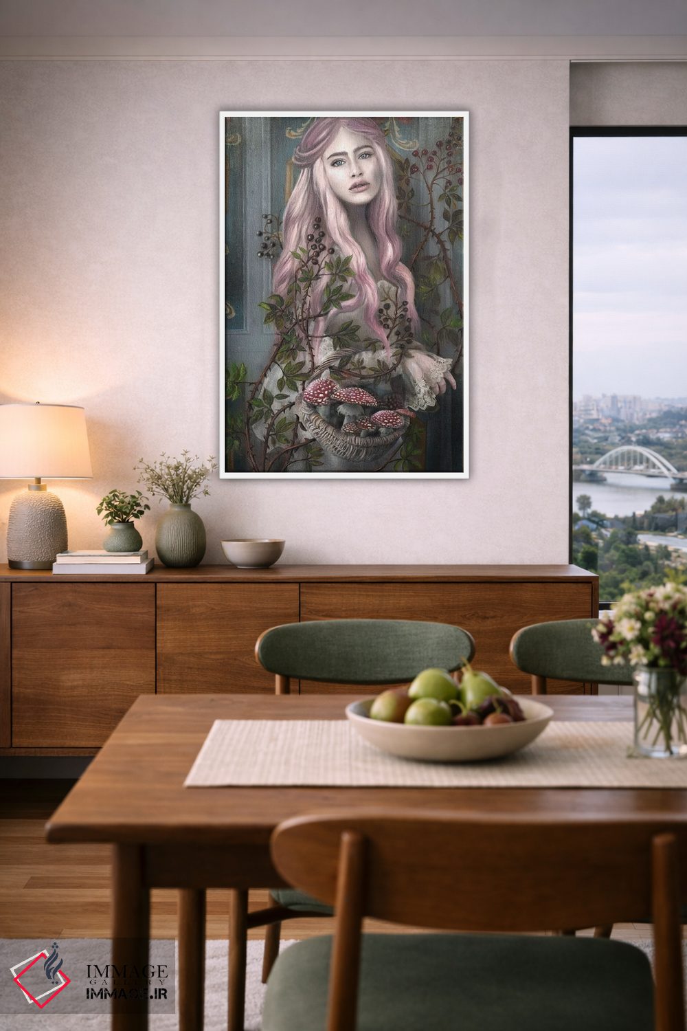 تابلو دکوراتیو سنت آمانیتا اثر جولیانا لوومر - D6W