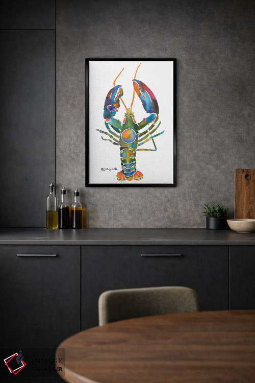 تابلو دکوراتیو خرچنگ مین اثر جو لینچ - D1B