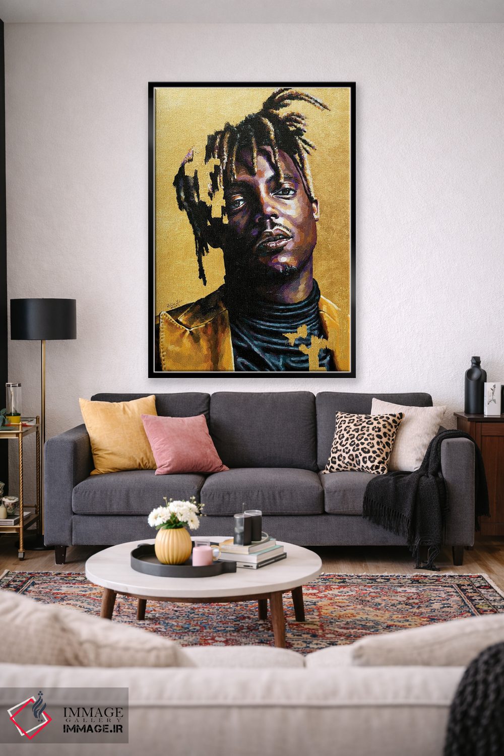 تابلو دکوراتیو جوس ورلد اثر جکی لیو - D2B