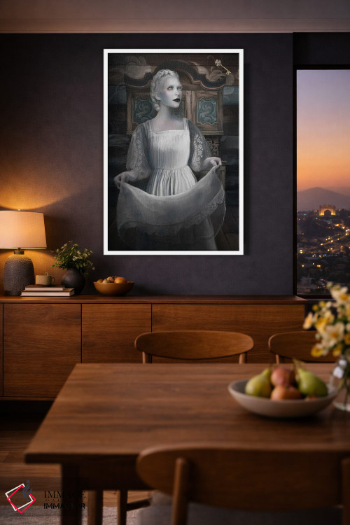 تابلو دکوراتیو کلید طلایی اثر جولیانا لوومر - D4W