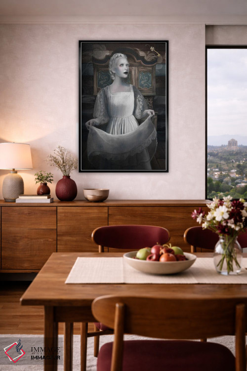 تابلو دکوراتیو کلید طلایی اثر جولیانا لوومر - D6B