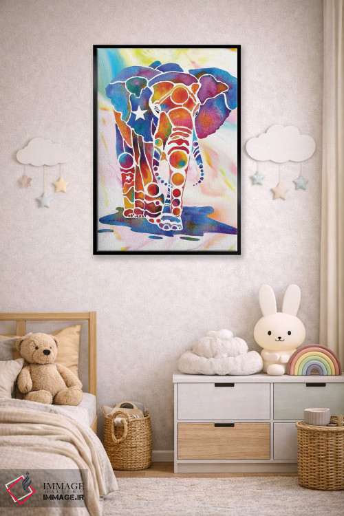 تابلو دکوراتیو فیل دو اثر جو لینچ - D5B