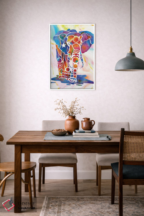 تابلو دکوراتیو فیل دو اثر جو لینچ - D6W