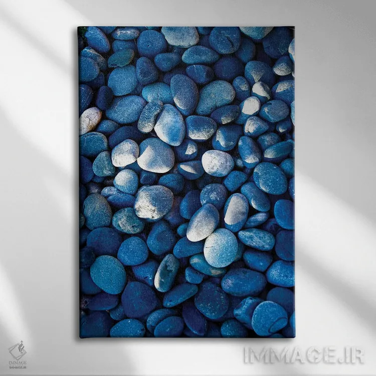 تابلو دکوراتیو New Mexico, USA of shaded rocks.,سانتا فه، نیومکزیکو با… اثر ژولین مک رابرتس - نمای روبهرو روی دیوار