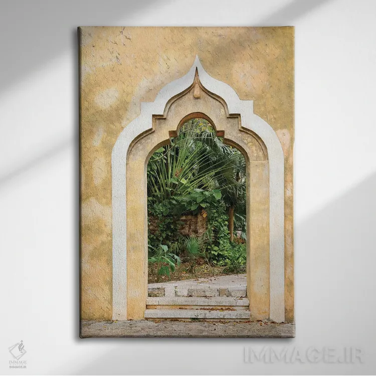 تابلو دکوراتیو Mexico,یوکاتان ۲، مکزیک اثر ژولین مک رابرتس - نمای روبهرو روی دیوار