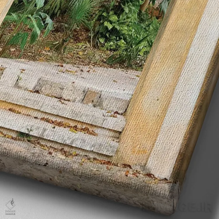 تابلو دکوراتیو Mexico,یوکاتان ۲، مکزیک اثر ژولین مک رابرتس - نمای نزدیک بافت بوم