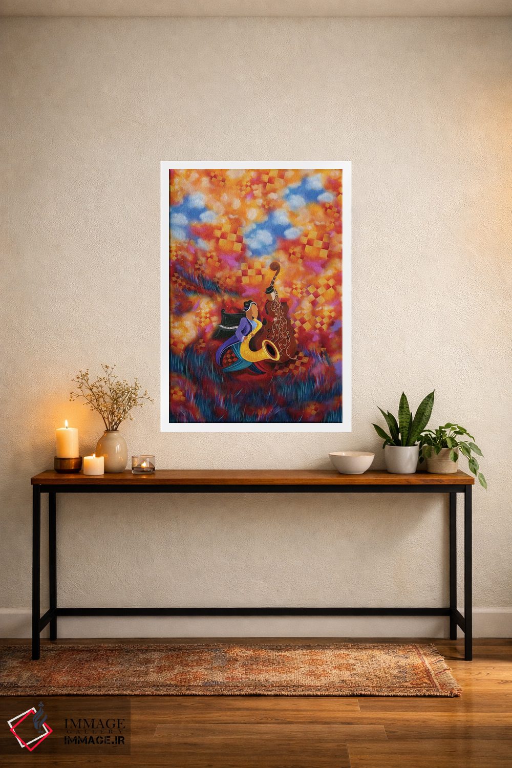 تابلو دکوراتیو سازندگان موسیقی اثر جولیز - D2W