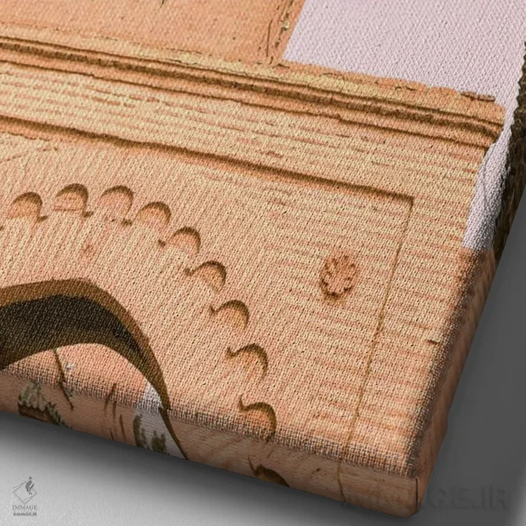 تابلو دکوراتیو Morocco. Koutoubia Mosque. Oldest Mosque In Marrakech F… اثر ژولین مک رابرتس - نمای نزدیک بافت بوم