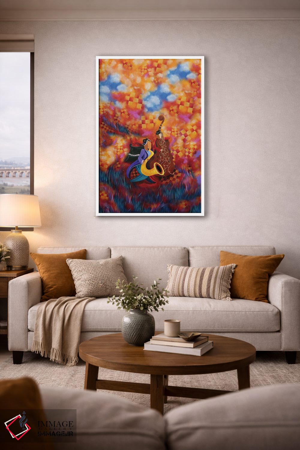 تابلو دکوراتیو سازندگان موسیقی اثر جولیز - D3W