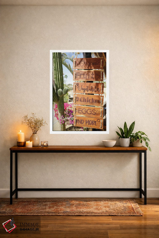 تابلو دکوراتیو Mexico.,تابلوی محصولات کشاورزی، کابو سن لوکاس، مکزیک اثر ژولین مک رابرتس - D2W